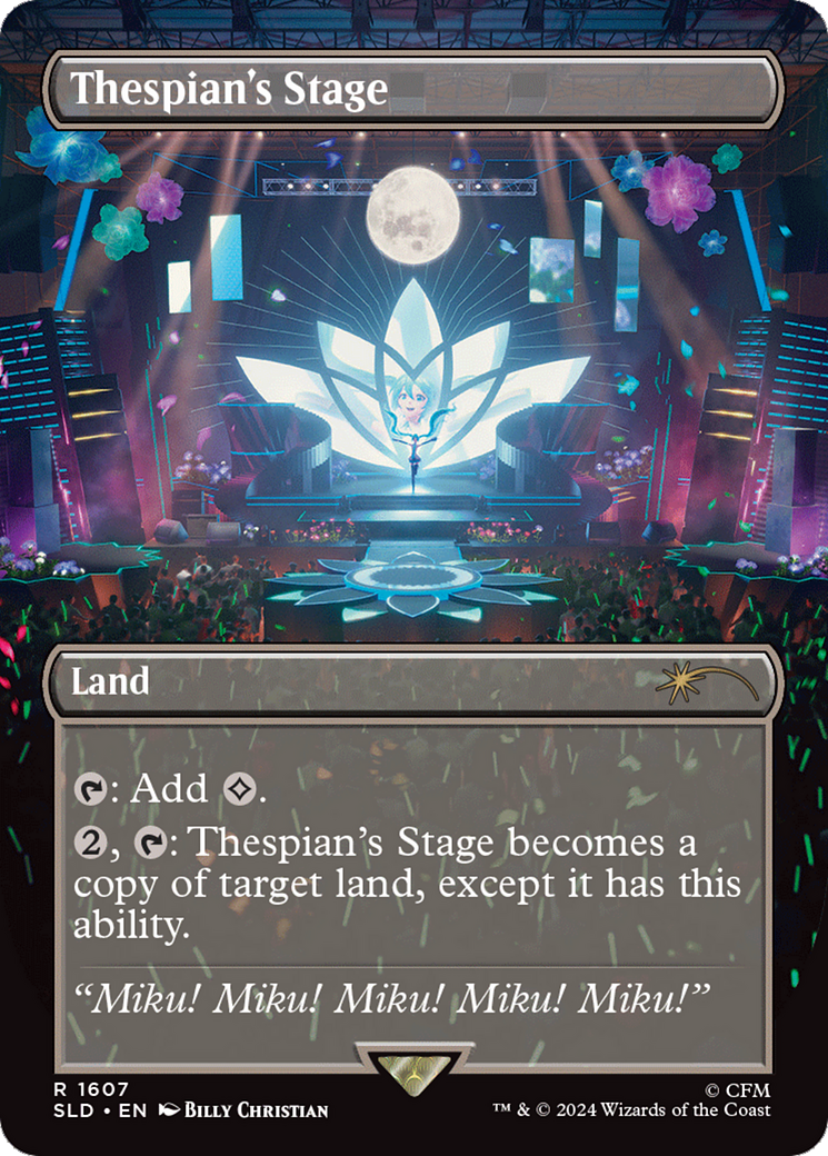 Thespian's Stage (Rainbow Foil) [Secret Lair Drop Series] | Magic Magpie