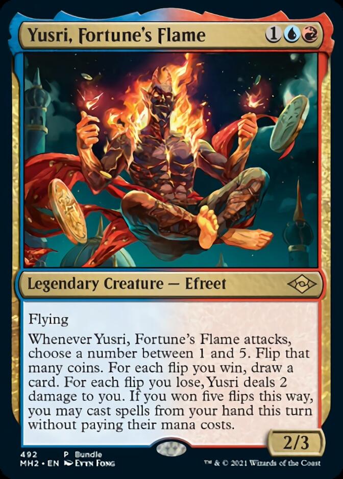 Yusri, Fortune's Flame (Bundle) [Modern Horizons 2] | Magic Magpie