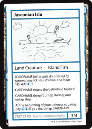 Jasconian Isle (2021 Edition) [Mystery Booster Playtest Cards] | Magic Magpie