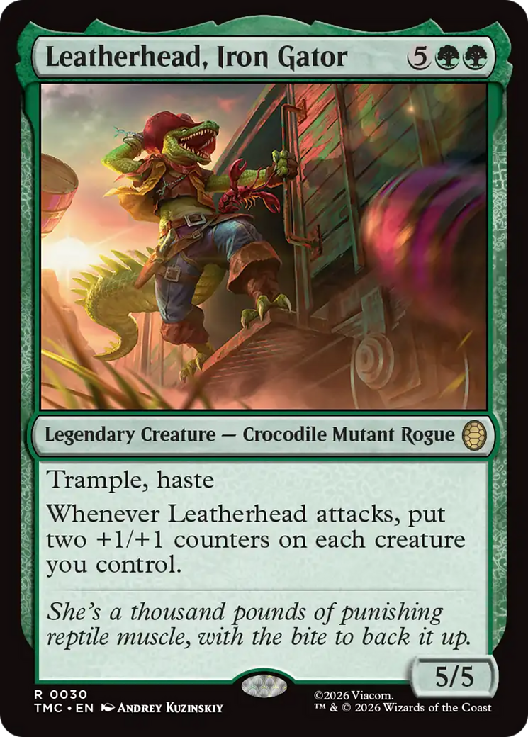 Leatherhead, Iron Gator [Teenage Mutant Ninja Turtles Commander] | Magic Magpie