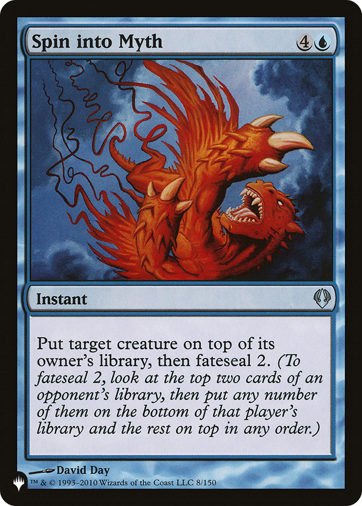 Spin into Myth [The List Reprints] | Magic Magpie