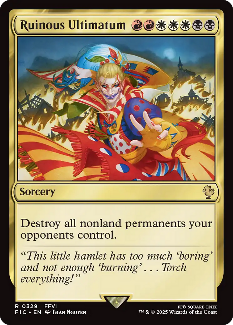 Ruinous Ultimatum [FINAL FANTASY Commander] | Magic Magpie