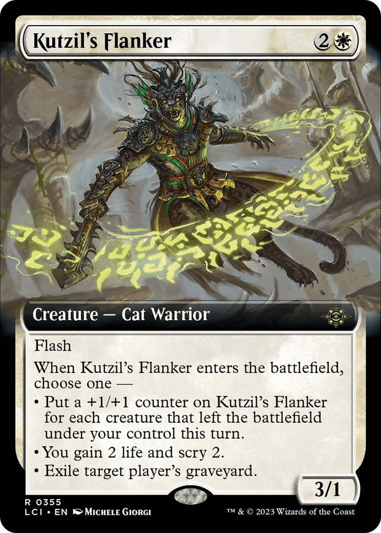 Kutzil's Flanker (Extended Art) [The Lost Caverns of Ixalan] | Magic Magpie