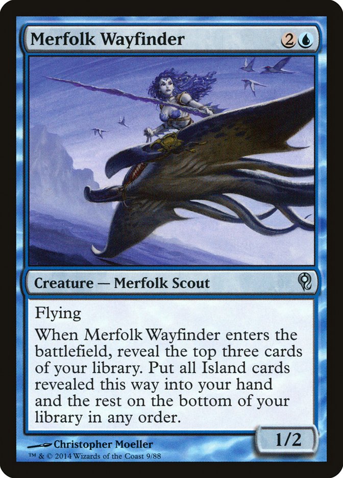 Merfolk Wayfinder [Duel Decks: Jace vs. Vraska] | Magic Magpie