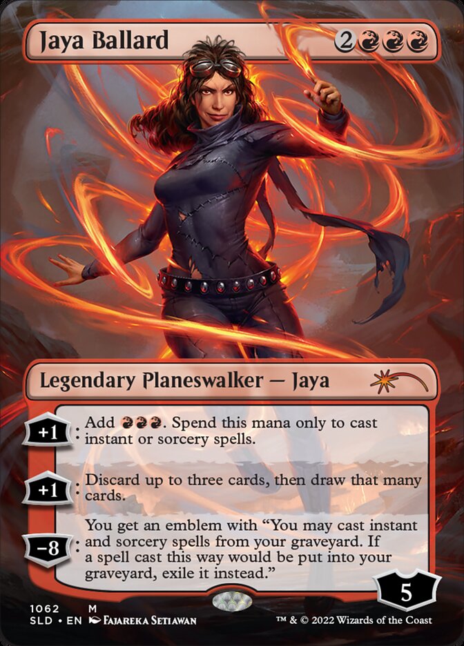 Jaya Ballard (Borderless) [Secret Lair Drop Series] | Magic Magpie