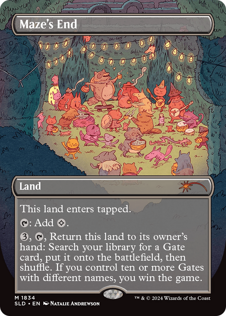 Maze's End (Rainbow Foil) [Secret Lair Drop Series] | Magic Magpie