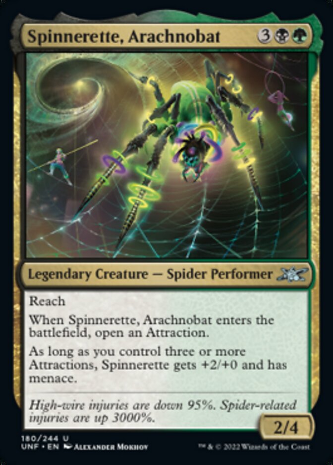 Spinnerette, Arachnobat [Unfinity] | Magic Magpie