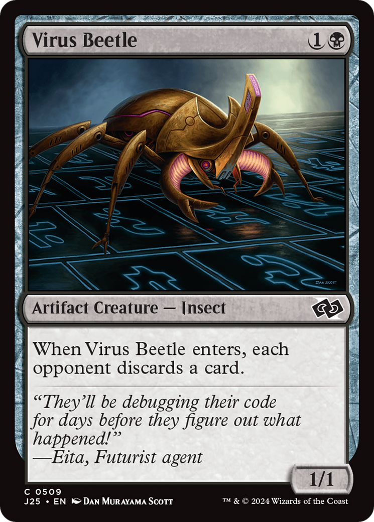 Virus Beetle [Foundations Jumpstart] | Magic Magpie