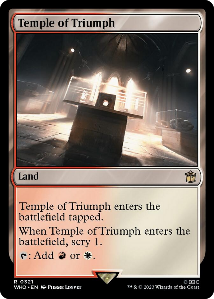 Temple of Triumph [Doctor Who] | Magic Magpie