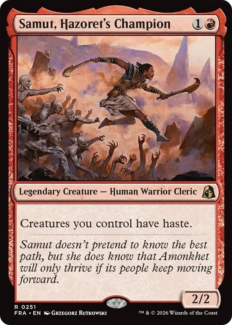 Samut, Hazoret's Champion [Reality Fracture] | Magic Magpie