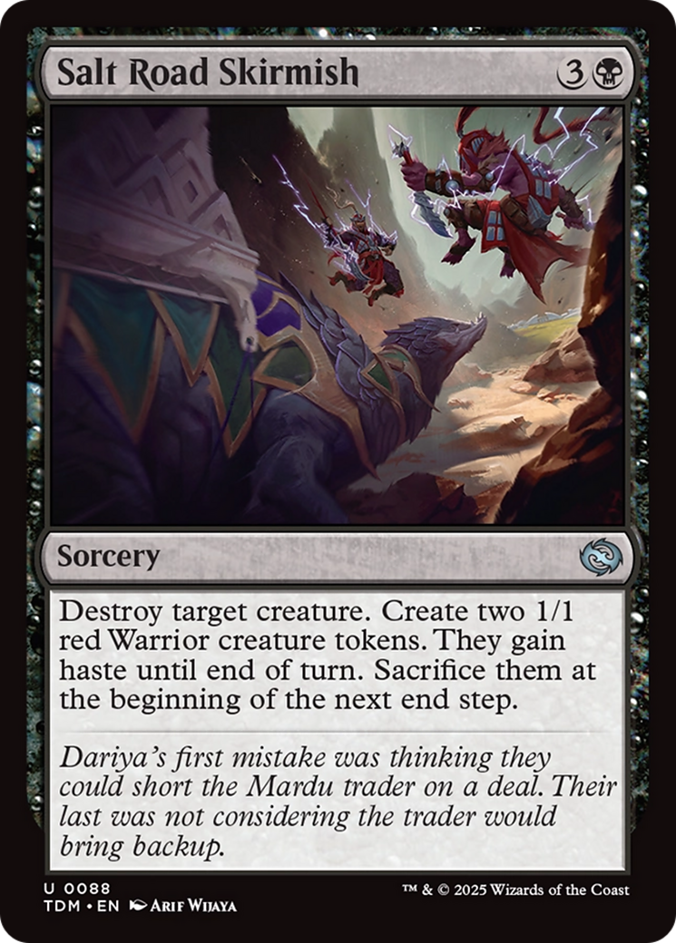 Salt Road Skirmish [Tarkir: Dragonstorm] | Magic Magpie