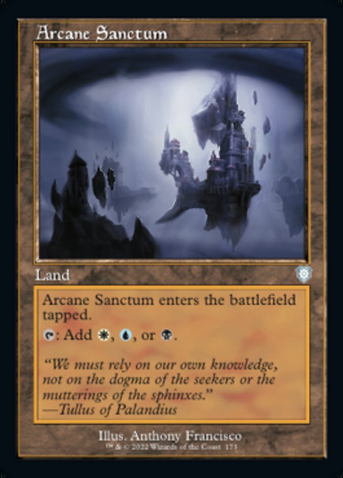 Arcane Sanctum (Retro) [The Brothers' War Commander] | Magic Magpie