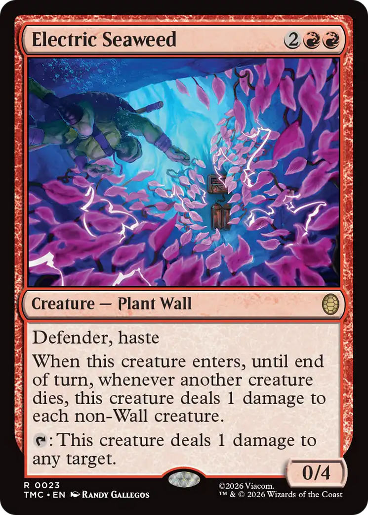 Electric Seaweed [Teenage Mutant Ninja Turtles Commander] | Magic Magpie