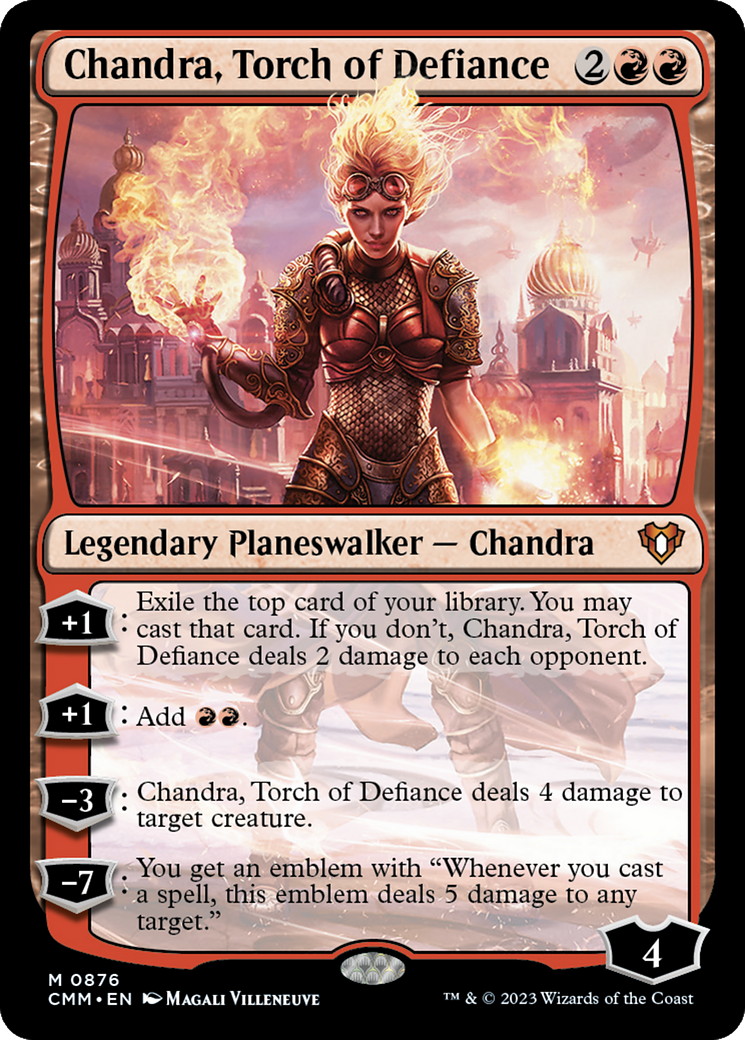 Chandra, Torch of Defiance [Commander Masters] | Magic Magpie