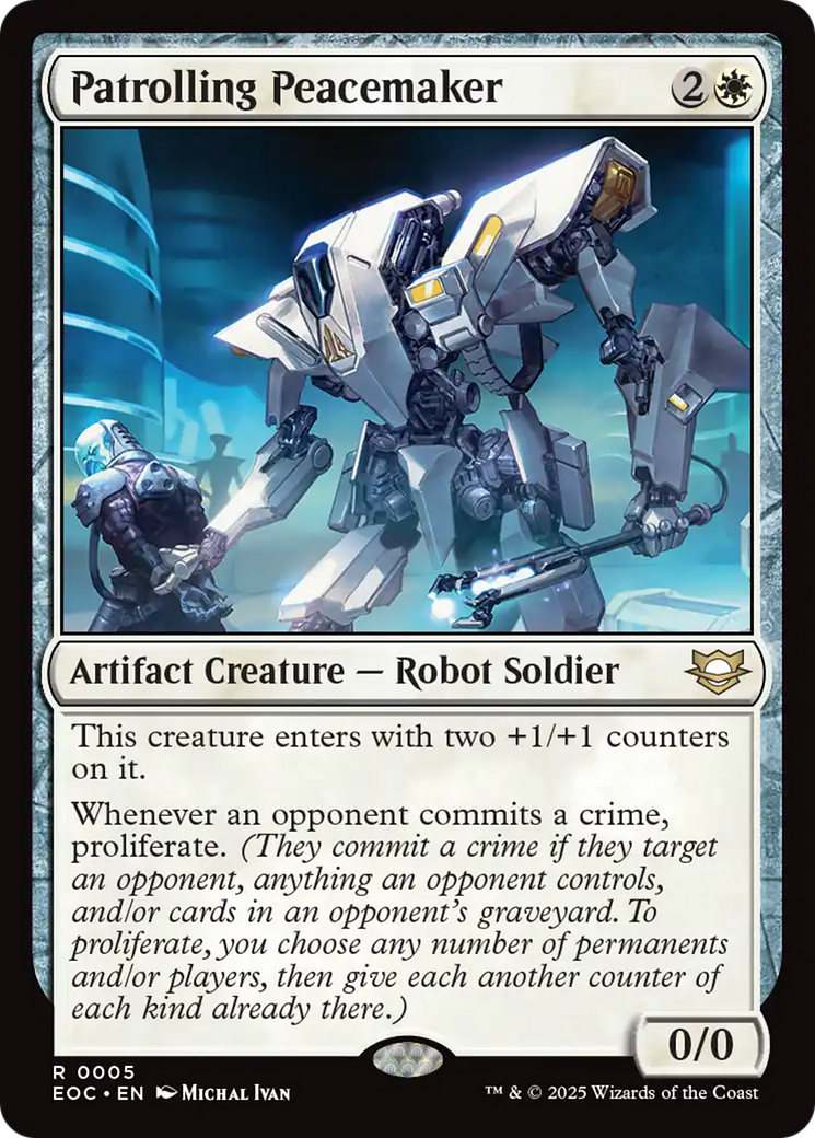Patrolling Peacemaker [Edge of Eternities Commander] | Magic Magpie