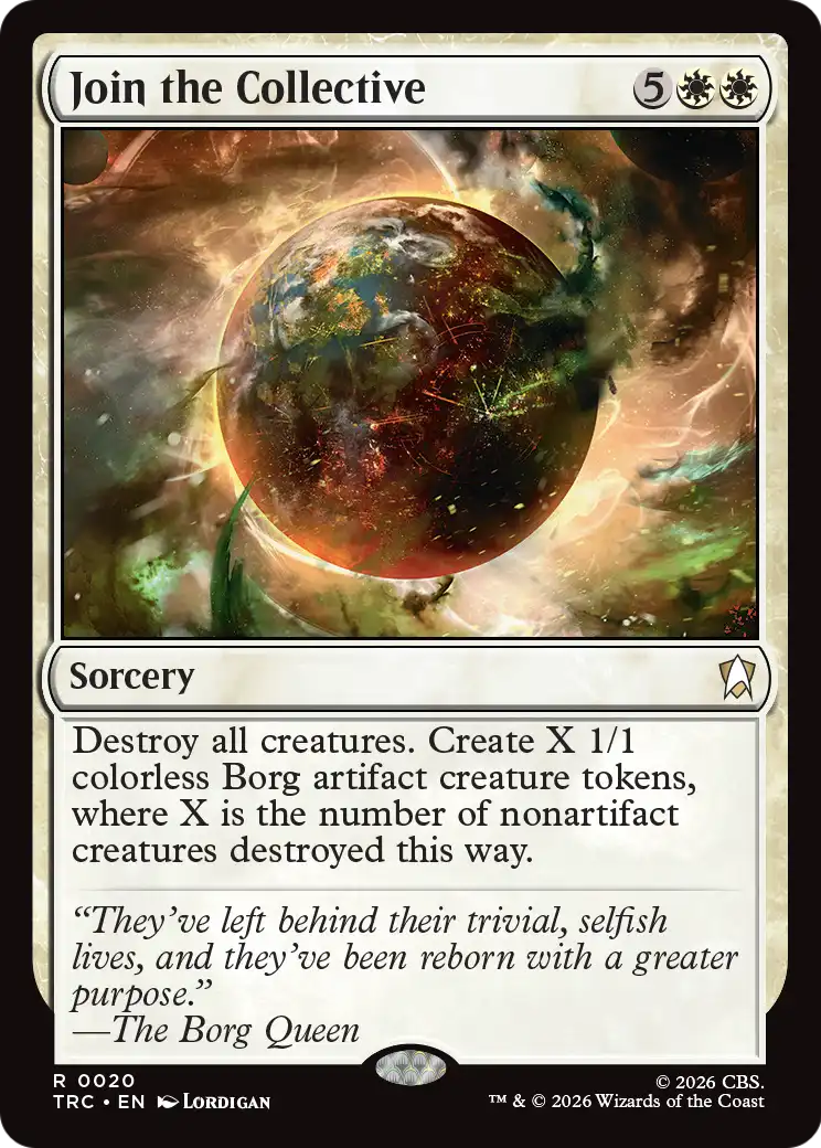 Join the Collective (Surge Foil) [Star Trek Commander] | Magic Magpie