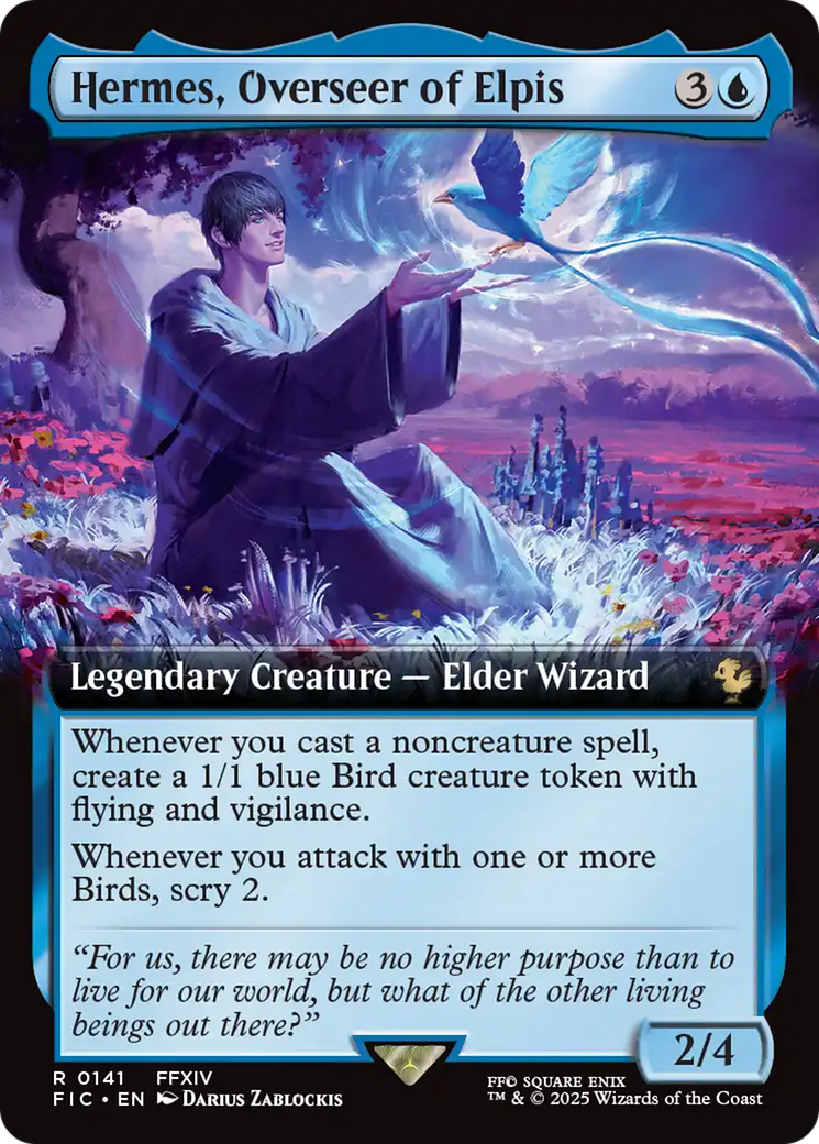 Hermes, Overseer of Elpis (Extended Art) [FINAL FANTASY Commander] | Magic Magpie
