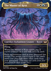 The Master of Keys (Borderless) [Duskmourn: House of Horror Commander] | Magic Magpie