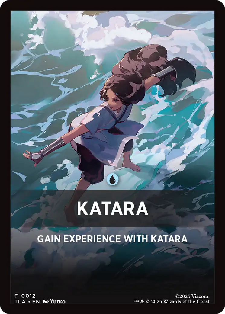 Katara Theme Card [Avatar: The Last Airbender Tokens] | Magic Magpie