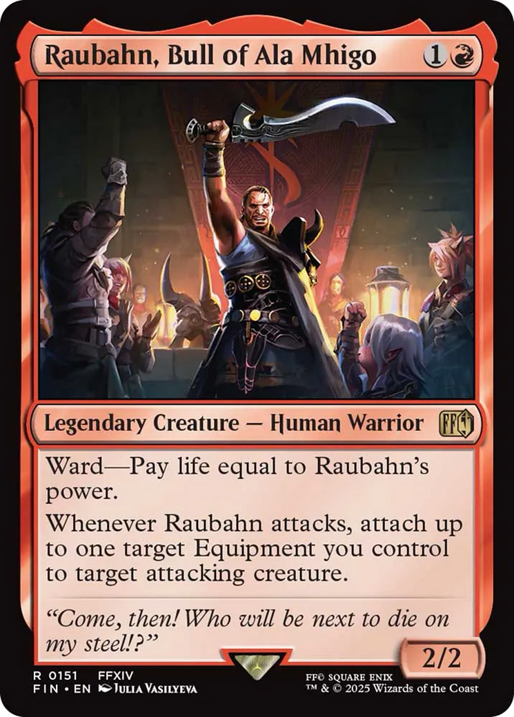 Raubahn, Bull of Ala Mhigo [FINAL FANTASY] | Magic Magpie
