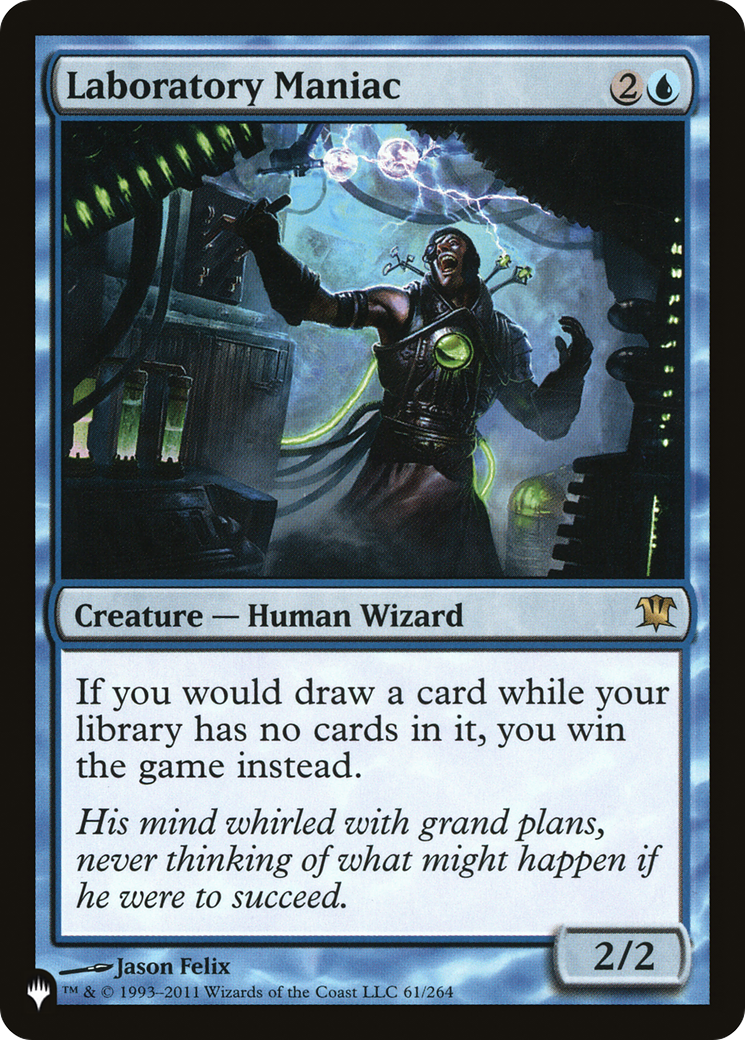 Laboratory Maniac [The List] | Magic Magpie