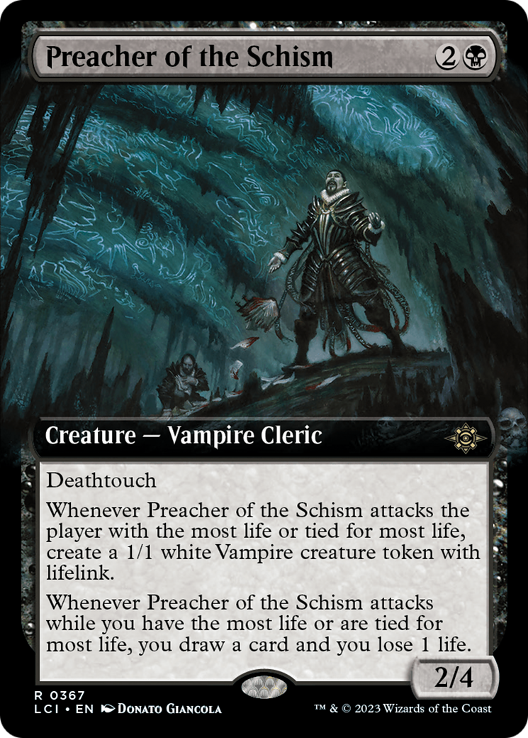 Preacher of the Schism (Extended Art) [The Lost Caverns of Ixalan] | Magic Magpie