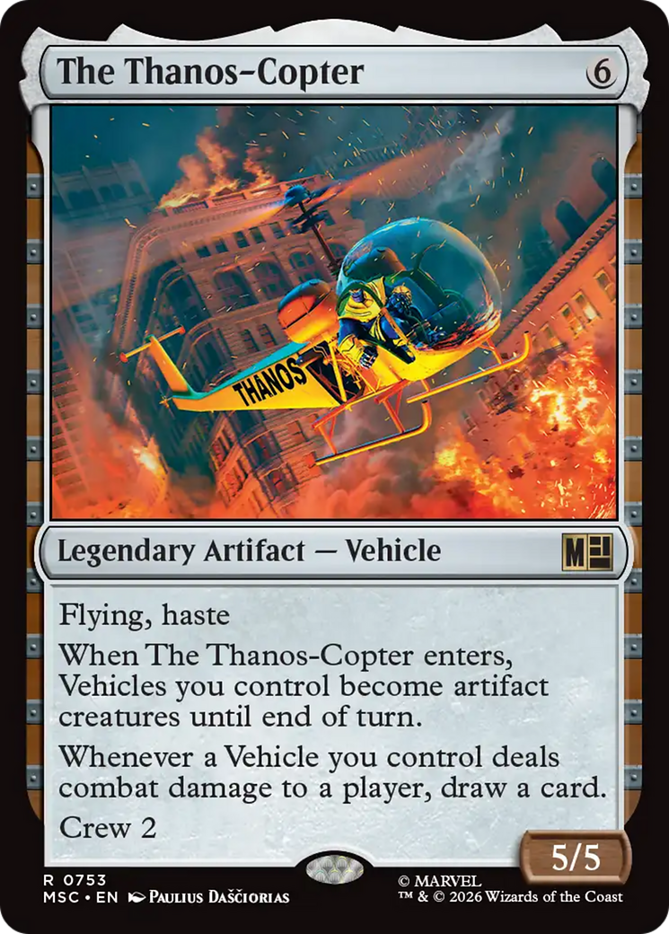 The Thanos-Copter [Marvel Super Heroes Commander] | Magic Magpie