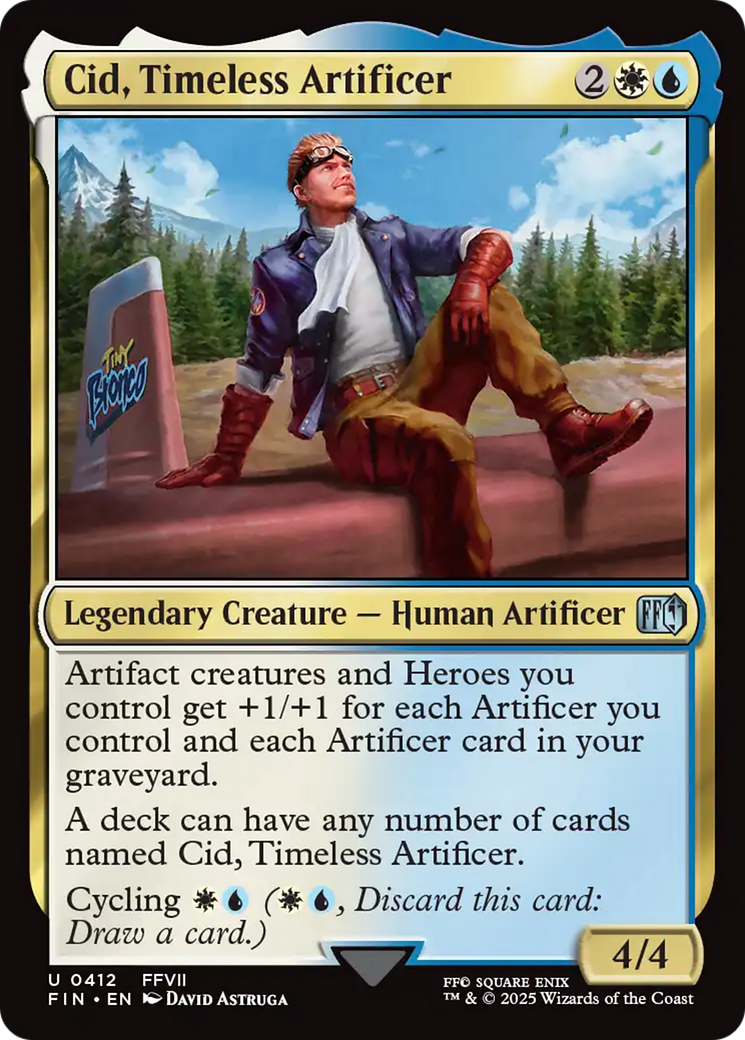 Cid, Timeless Artificer (0412) [FINAL FANTASY] | Magic Magpie