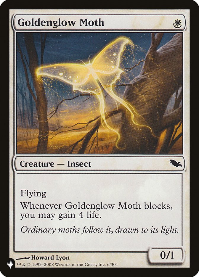 Goldenglow Moth [The List] | Magic Magpie