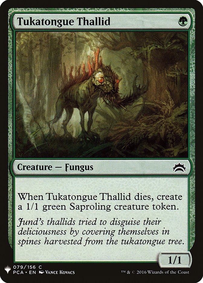 Tukatongue Thallid [Mystery Booster] | Magic Magpie
