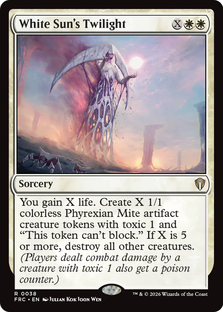 White Sun's Twilight [Reality Fracture Commander] | Magic Magpie