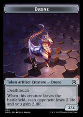 Drone Token [Phyrexia: All Will Be One Tokens] | Magic Magpie