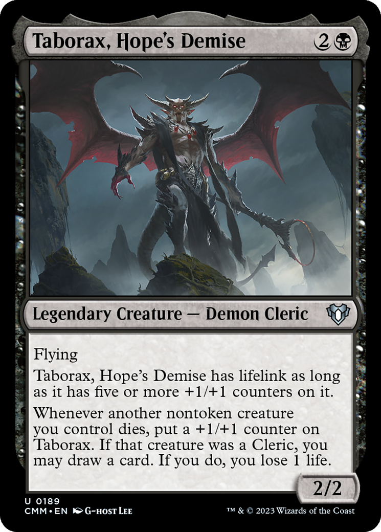 Taborax, Hope's Demise [Commander Masters] | Magic Magpie