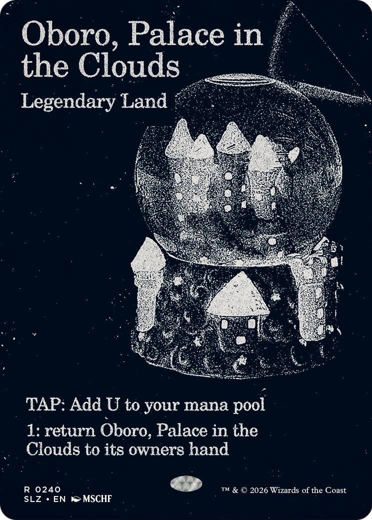 Oboro, Palace in the Clouds (0240) [Secret Lair x MSCHF: The Zeta Set] | Magic Magpie