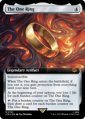 The One Ring (Extended Art) (Surge Foil) [The Lord of the Rings: Tales of Middle-Earth] | Magic Magpie