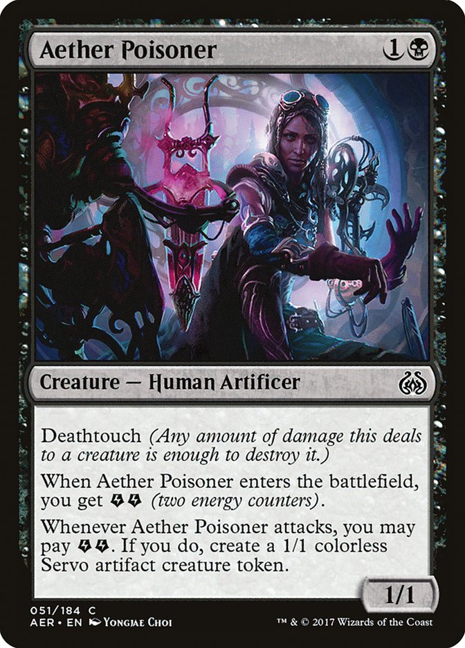 Aether Poisoner [Aether Revolt] | Magic Magpie