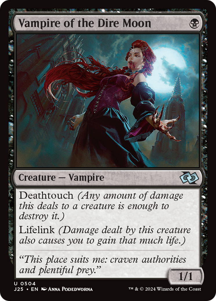 Vampire of the Dire Moon [Foundations Jumpstart] | Magic Magpie