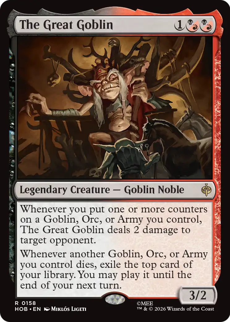 The Great Goblin [The Hobbit] | Magic Magpie
