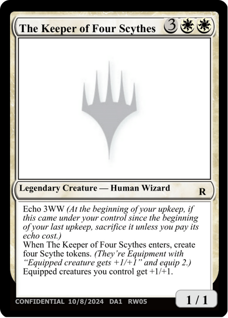 The Keeper of Four Scythes [Unknown Event] | Magic Magpie