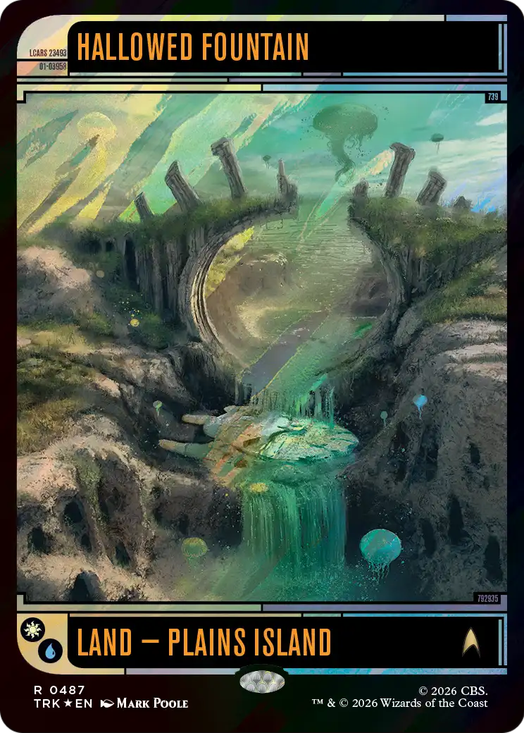 Hallowed Fountain (Surge Foil) [Star Trek] | Magic Magpie