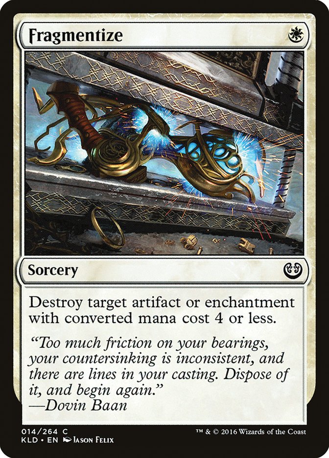 Fragmentize [Kaladesh] | Magic Magpie