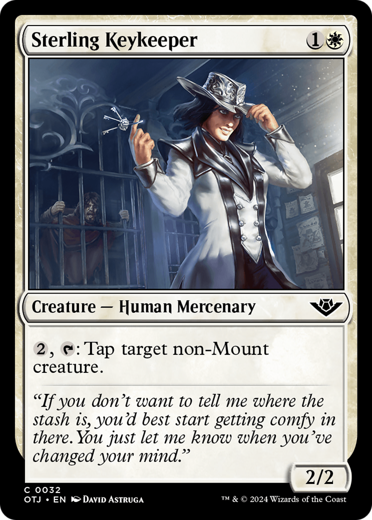 Sterling Keykeeper [Outlaws of Thunder Junction] | Magic Magpie