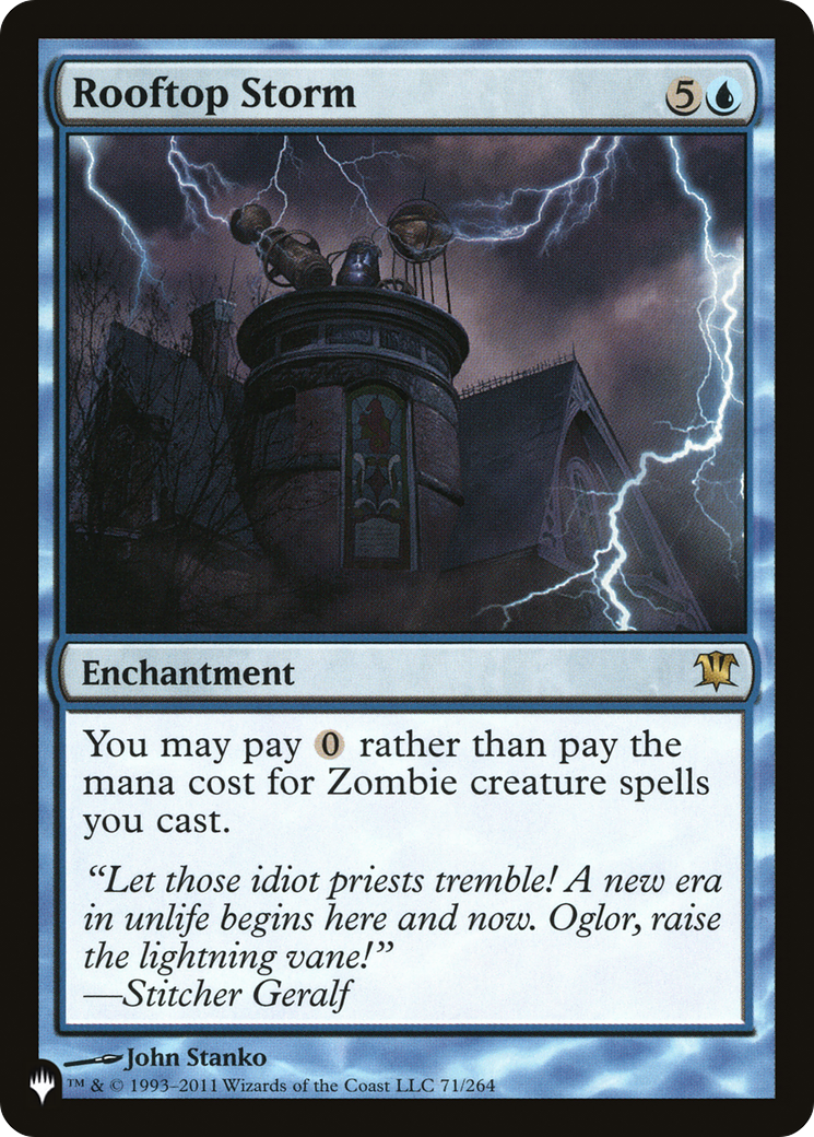 Rooftop Storm [The List] | Magic Magpie