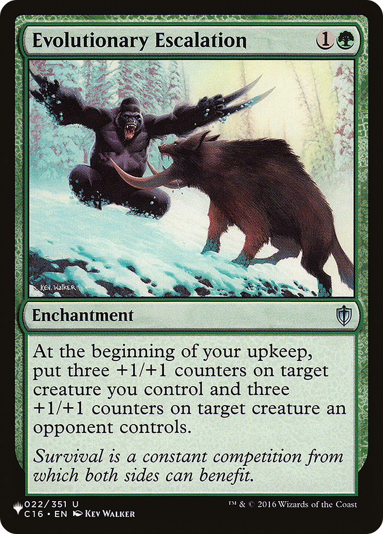 Evolutionary Escalation [The List] | Magic Magpie