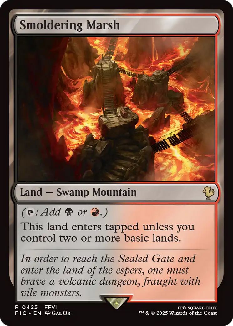 Smoldering Marsh [FINAL FANTASY Commander] | Magic Magpie