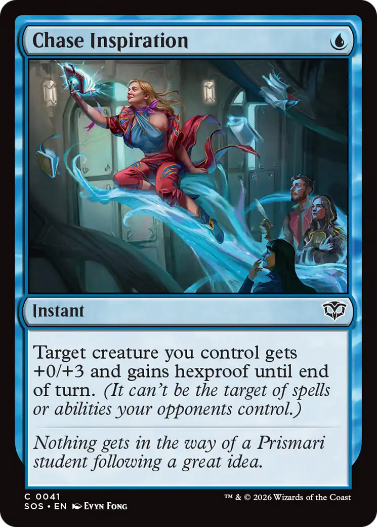 Chase Inspiration [Secrets of Strixhaven] | Magic Magpie