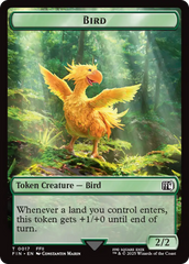 Hero (0008) // Bird (0017) Double-Sided Token [FINAL FANTASY Tokens] | Magic Magpie