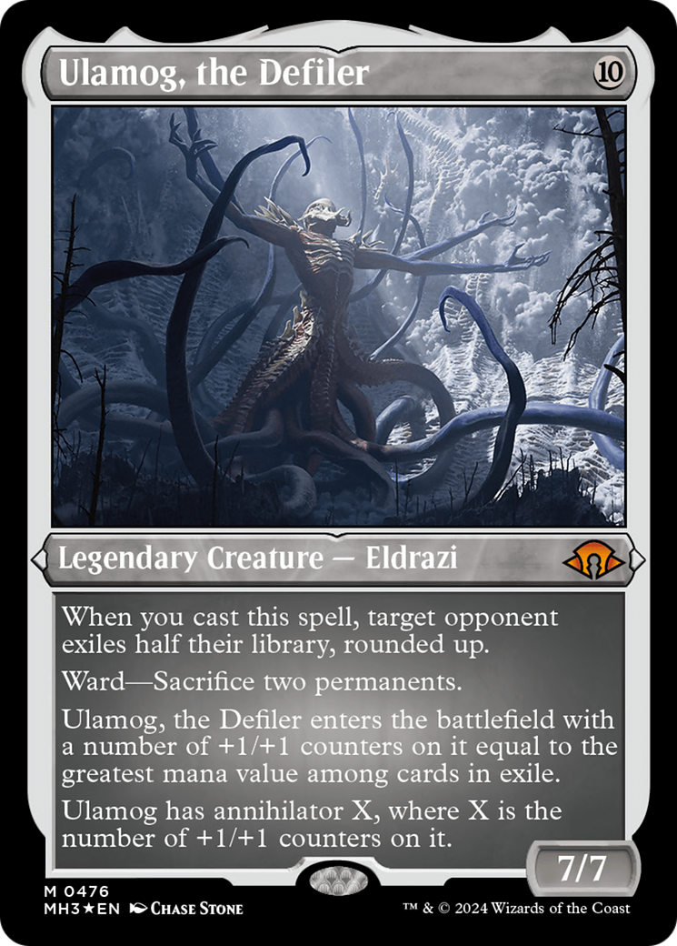 Ulamog, the Defiler (Foil Etched) [Modern Horizons 3] | Magic Magpie