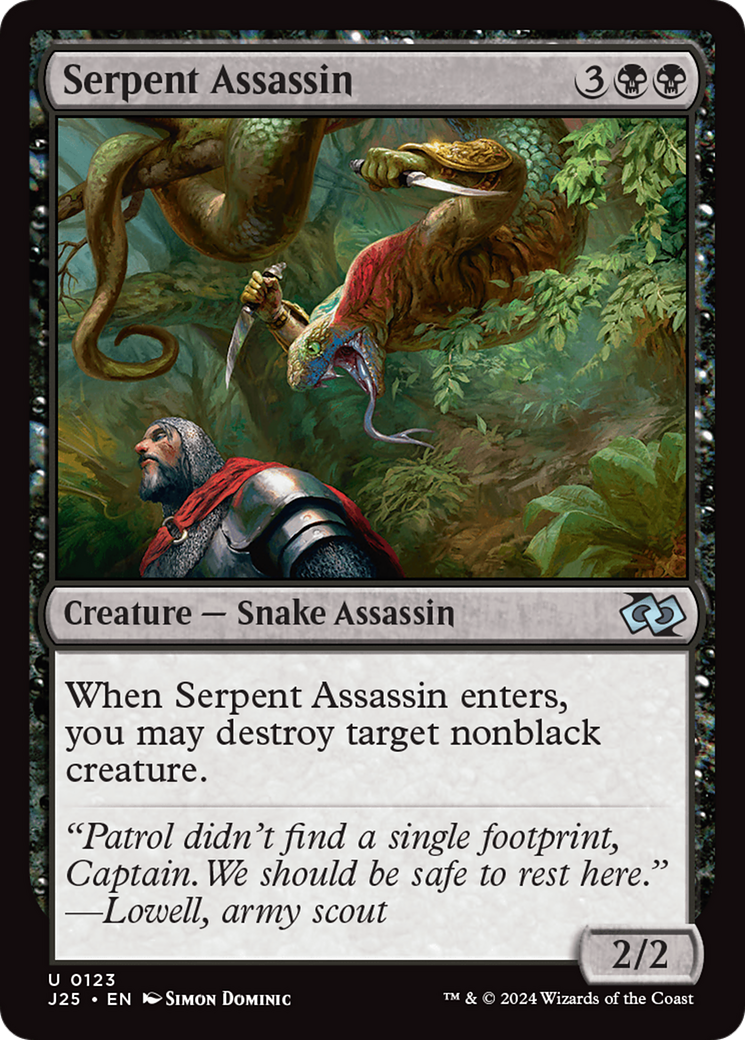 Serpent Assassin [Foundations Jumpstart] | Magic Magpie
