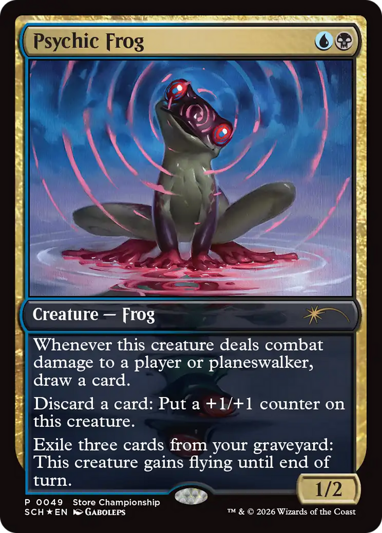 Psychic Frog [Store Championships 2026] | Magic Magpie